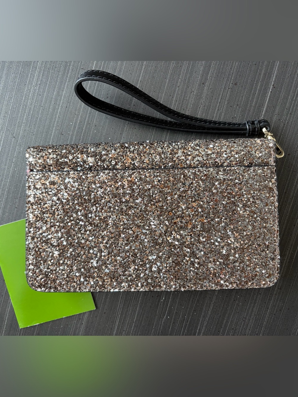Kate Spade Odette Glitter Wristlet Wallet NWOT - Picture 2 of 7